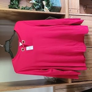 Cato, long sleeve knit top XL